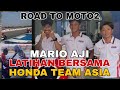 Mario Aji Latihan Bersama Honda Team Asia di Chang International Circuit Thailand | Test Moto2 Moto3