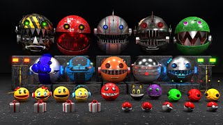 PACMAN VS ROBOT MONSTER PACMAN A COLLECTION OF THE ADVENTURES OF MRS. PACMAN @AyotaTepac