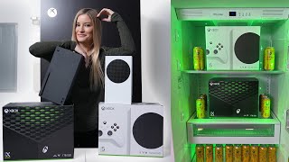 Xbox Series X and S Unboxing - IN FRONT OF THE XBOX FRIDGE!!!