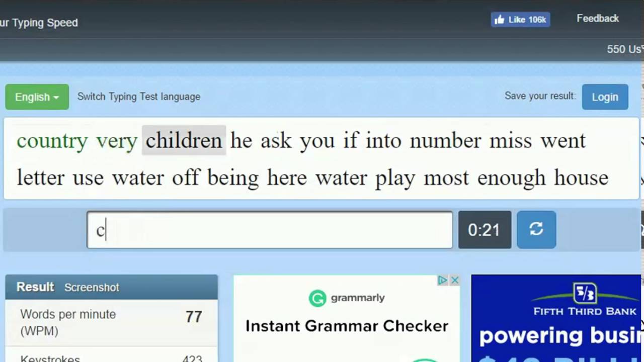 10fastfingers 95 Wpm Youtube
