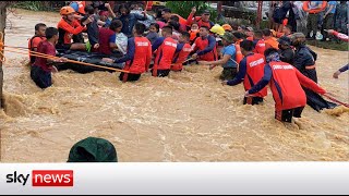 Many killed after typhoon hits Philippines