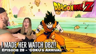 Making My Girlfriend Watch Dragon Ball Z - Episode 28 Reaction Video