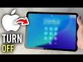 How To Turn Off Passcode On iPad - Step By Step