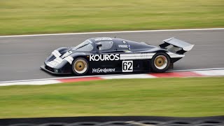 Sauber C8 Mercedes - ON THE LIMIT | 700hp Group C Race Car (Insane Sounds)