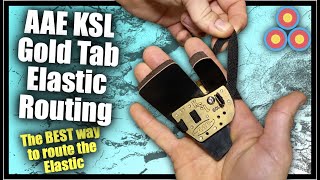 The BEST Way to Route the Elastic on your AAE KSL Gold Finger Tab