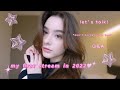 Dasha Taran-My first live stream in 2022! cozy & cute stream, let's talk~ (19/02/2022) (backup)