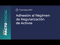 Nuevo Pacto Fiscal ¿Cómo adhiero al Régimen de Regularización de Activos?