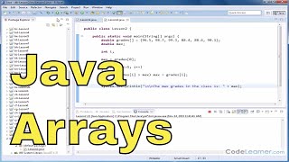 Java Programming Tutorial - 28 - Creating an Array Table
