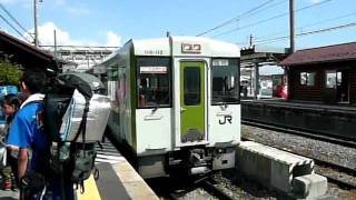 JR小海線＆中央線小淵沢駅 JR Koumi line and Chuo lines local train