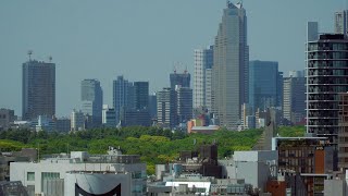 【パークタワー西新宿】西新宿五丁目中央南地区第一種市街地再開発事業の建設状況（2024年5月3日）