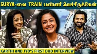 எனக்கு வயசாயிடுச்சு அதனால இனிமேல் No Cute Reactions - Jyothika's Funny Reply |Thambi|LittleTalks