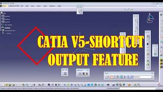 create two features(pad,pocket,other)in single sketch||OUTPUT FEATURE IN CATIA