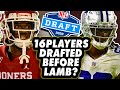 Who Were The 16 Players Drafted Before CeeDee Lamb?