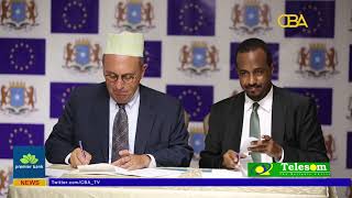 CBAtv English EU ambassador to Somalia Mr Nicolas Berlanga arrived in Somaliland