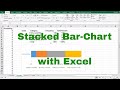 Excel - Stacked bar chart of single variable