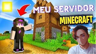 ✅MINECREFT 👑 AO VIVO MEU NOVO SERVE 1.21