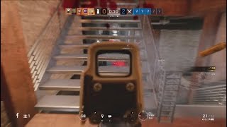 【R6S】紳士淑女のランクマッチ#20 渾身の遊撃でした【SHIRATANI視点】