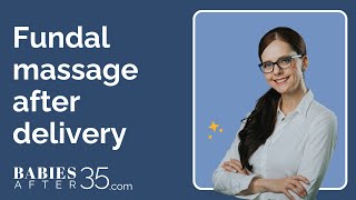 Fundal massage after delivery #fundalmassage #postpartum