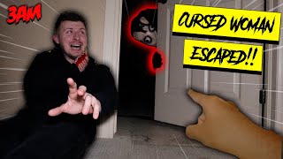 I TRAPPED THE MOST HAUNTED WOMAN ALIVE IN MY BASEMENT... (SHE ATTACKED HYPEMYKE!!)
