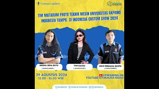 CAMPUS UPDATE WITH TEAM MATARAM PROTO