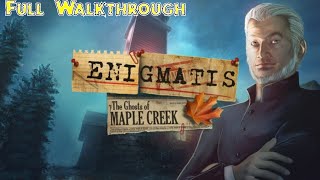 Let's Play - Enigmatis - Ghosts of Maple Creek - Full Walkthrough