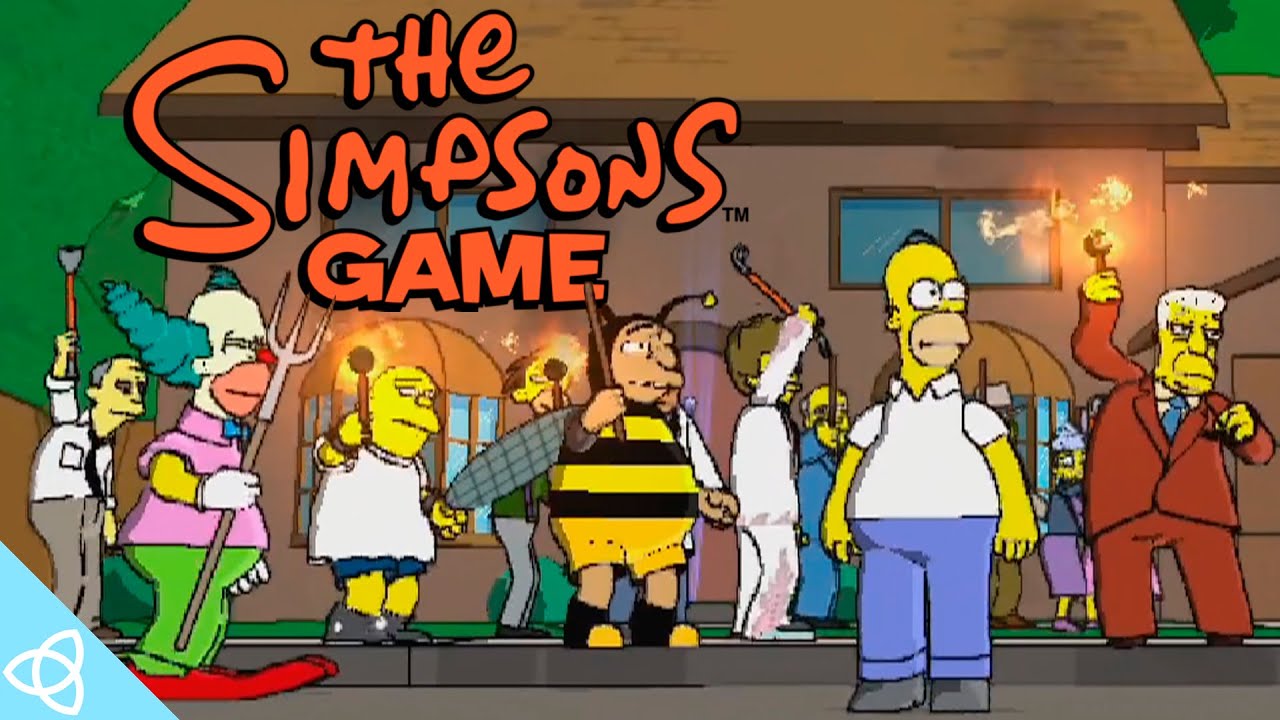 The Simpsons Game [PS3, Xbox 360 Version] - Full Game Longplay ...