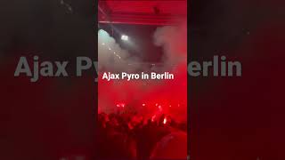 1. FC Union Berlin vs. Ajax Amsterdam Pyro choreo vuur FCU AFC Ajax UEFA Europa League