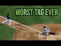 The worst tag attempt you'll see, a  breakdown