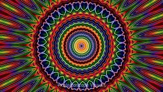 Radial Mandala Visual Meditative Ambient Soundscape Relaxing Music