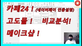 #쇼핑몰#쇼핑몰비교#솔루션비교#카페24#고도몰#메이크샵 비교 분석!          쇼핑몰 솔루션 카페24 고도몰 메이크샵 비교 분석 합니다. 카페24 네이버페이 연동 설명