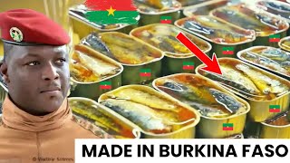 Burkina Faso : Usine de Sardines sous la Direction d'Ibrahim Traoré !