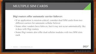 Migrating from 3G to LTE -- Digi International and Mouser Electronics