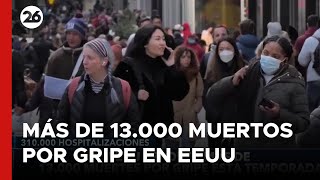 EEUU nforma que hubo más de 13.000 muertes por gripe en esta temporada