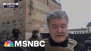 Fmr. Ukrainian President Poroshenko: “This Is A Terrorist Attack At The NATO Border”