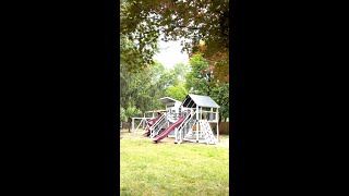 HUGE CUSTOM PLAYHOUSE \u0026 SWING SET!