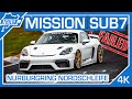 BTG 7.02 min - FASTEST PORSCHE 718 GT4 MR LAP on NÜRBURGRING NORDSCHLEIFE BTG [4K] POV MANTHEY KIT