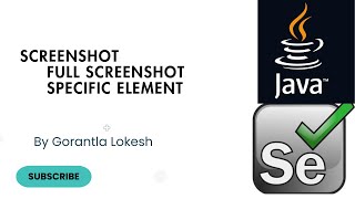 Selenium Java Tutorial 21: How to Screenshot in Selenium Java | #screenshot #selenium