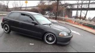 1998 Honda Civic DX Hatchback D16y7 1.6-liter
