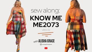 SEW ALONG WITH ALISHA X KNOW ME ME2073 VIEW B