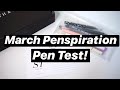 March Penspiration Box | Pen Test! | CLOTH & PAPER