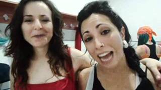 DanceDay Live: ``Saludo a Silvia junto Sonia en DanceDay´´