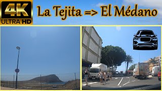 TENERIFE | From La Tejita to El Médano 🌡️ August 2021 🚘 | Driving Tour [4K]