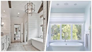 75 Farmhouse Gray Bathroom Design Ideas You'll Love 🌈