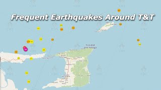 ALERT! Frequent Earthquakes Around Trinidad and Tobago