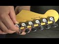 2013 fender american standard stratocaster gets locking tuners staggered tuners nut lubrication