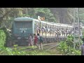 canadian class m4 pulling chinese class s9 compartments in sri lanka