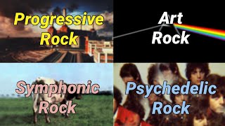 Every Genre Pink Floyd Performed Named