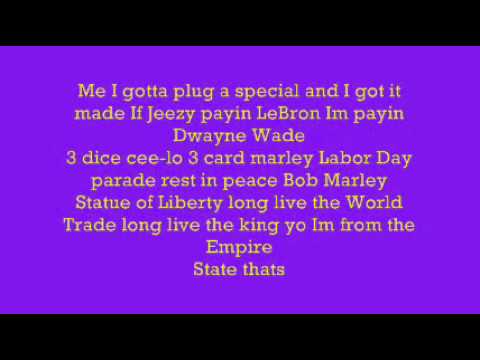 Jay Z Ft. Alicia Keys Empire State Of Mind LYRICS - YouTube