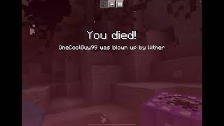 Wither storm fight pt2(proton saber)