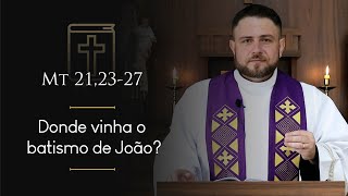 Homilia Diária | Segunda-feira - 3ª Semana do Advento (Mt 21,23-27)